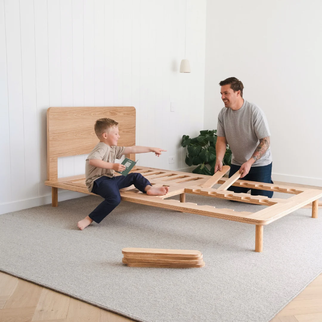 Eva Timber Bed Frame - Image 4